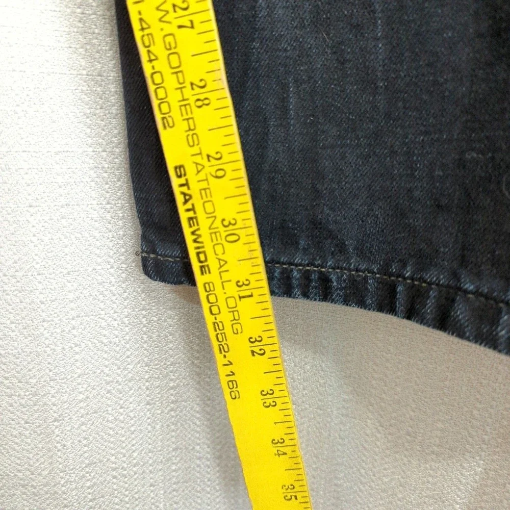 Levis 514 Jeans Mens‎ 34x32 Slim Straight Dark Wash